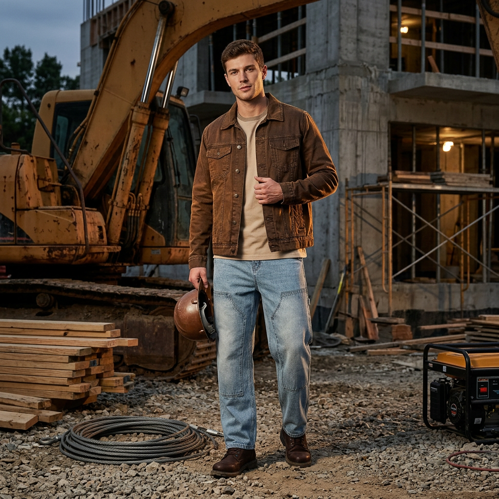 Brown Utility Jacket