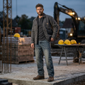 Rusted Blue Carpenter Jean